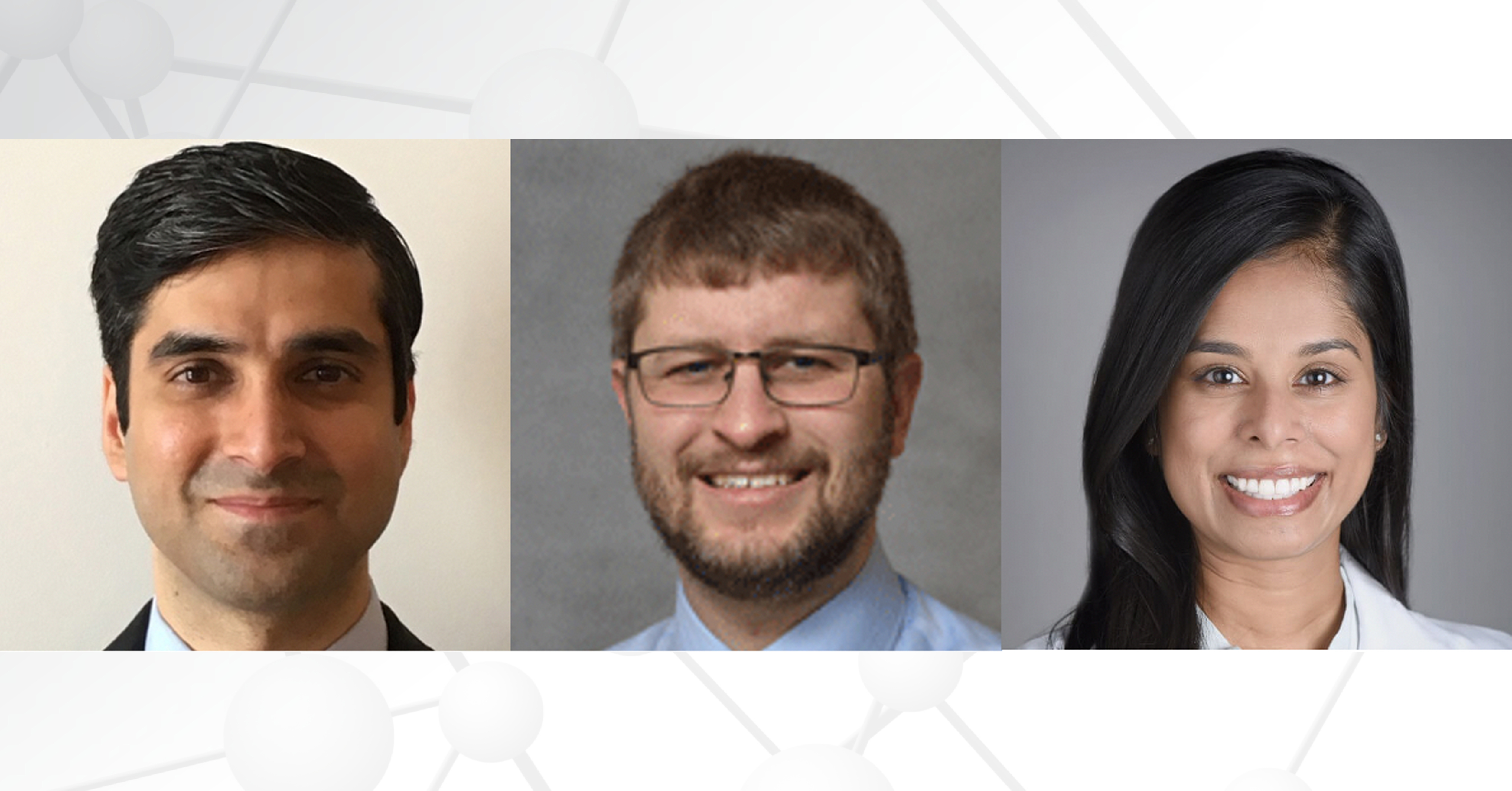 CPIC&#039;s First Pilot Award Recipient, Nitin Arora, MD, MPH, and Scholars, Craig Bierle, PhD, and Keerti Dantuluri, MD, MPH.