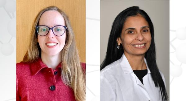 Headshots of Dr. Chatzipli and Dr. Singh