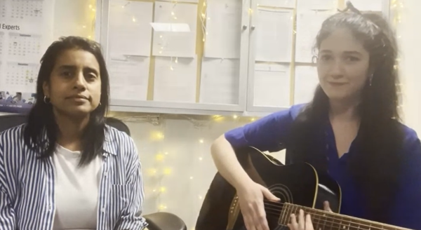 Members of MGNet performing the song "Every Dose of Hope".