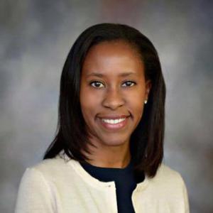 A photo of Erika Augustine, MD, MS.