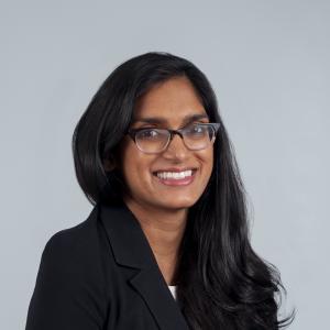 A photo of Michelle Rengarajan, MD, PhD.