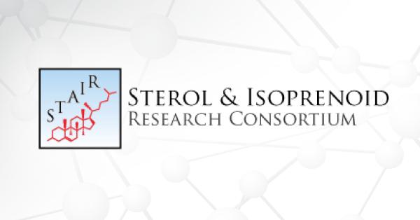The STAIR logo appears over a gray graphic of molecules