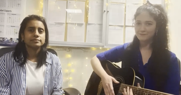 Members of MGNet performing the song "Every Dose of Hope".