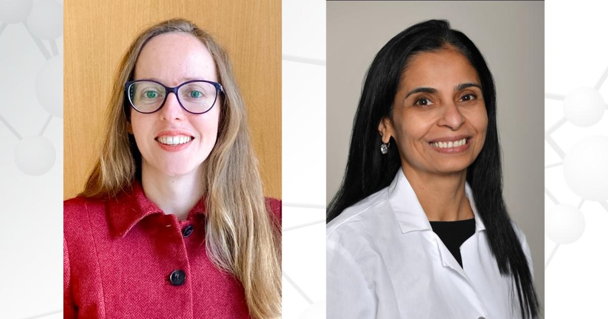 Headshots of Dr. Chatzipli and Dr. Singh